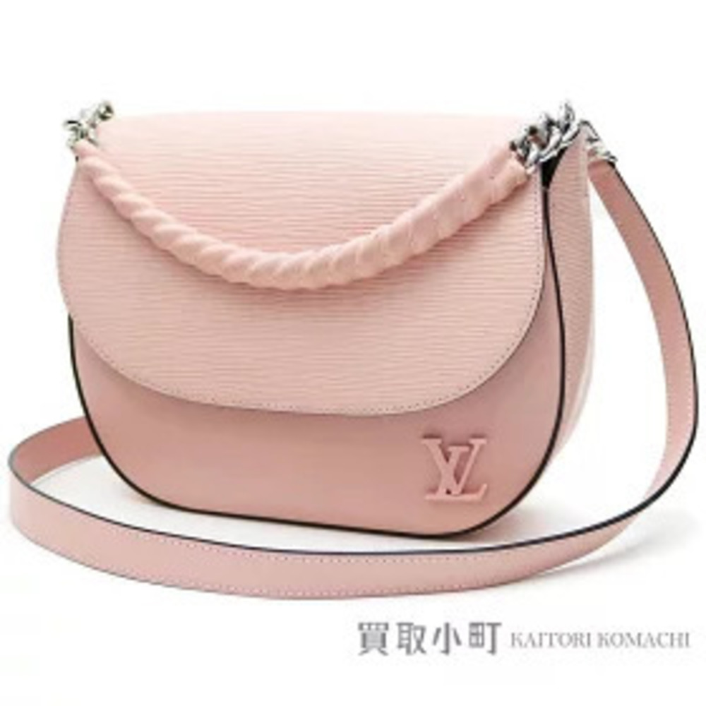 Louis Vuitton Luna Epi Rose Pink Ballerine Shoulder Bag Handbag Crossbody
